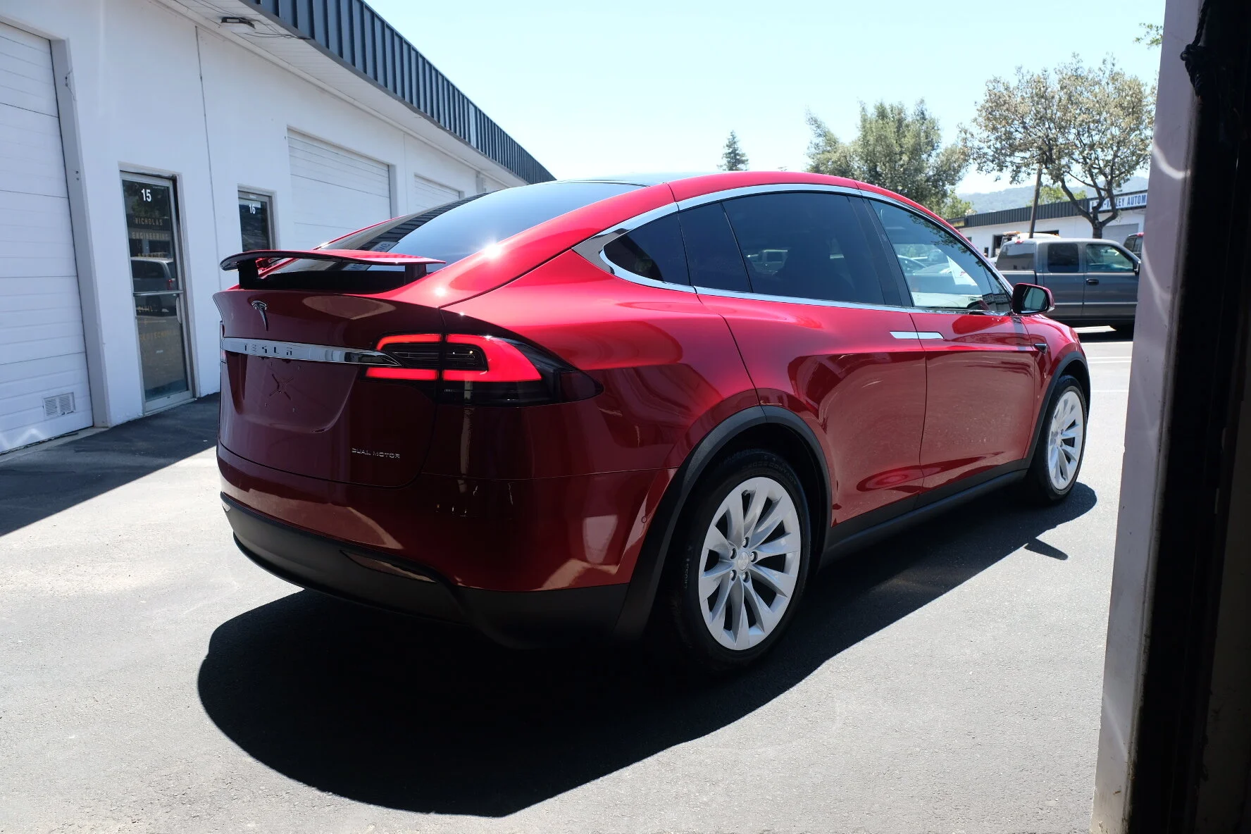 u*9様 花好財旺 ブラッディレッド 2020 Tesla Model X (Mutlicoat Red) — DETAILERSHIP™